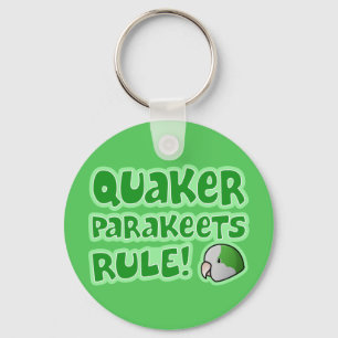 Quäkerparakeets-Regel Schlüsselanhänger
