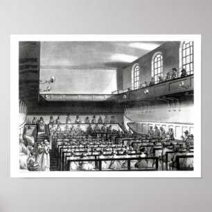 Quakers Meeting von Ackermann Poster