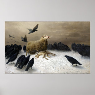 Qual August-Friedrich Albrecht Schenck Poster