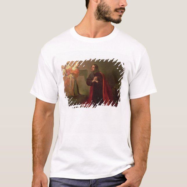 Qual im Garten T-Shirt (Vorderseite)