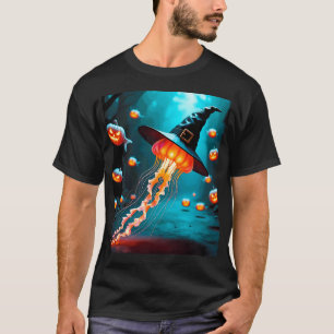 Qualhexe und Kürbisfisch T-Shirt