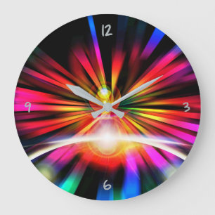 Qualia Große Wanduhr