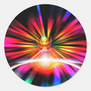 Qualia Runder Aufkleber