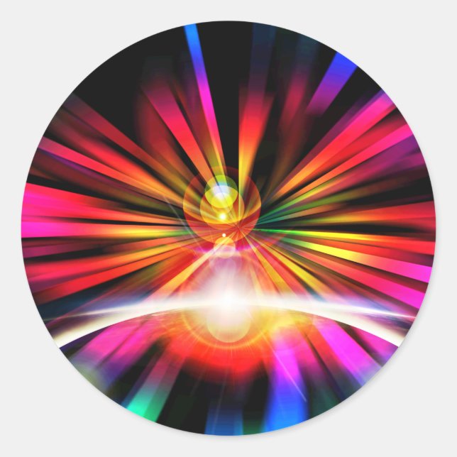 Qualia Runder Aufkleber (Vorderseite)