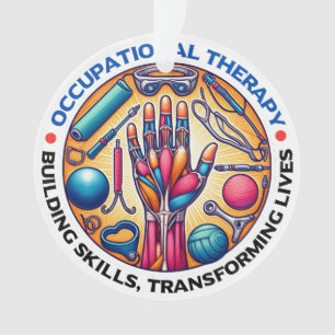 Qualifikationen für das Gebäude der Arbeitstherapi Ornament