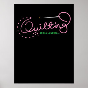 Qualifikationstraining beenden   Funny Quilly Love Poster
