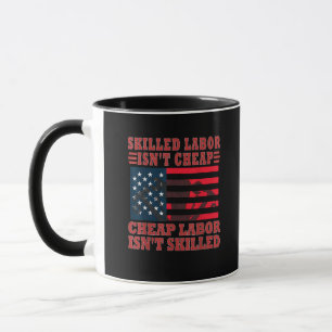 Qualifizierte Arbeit ist kein billiger Funny Labou Tasse