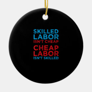 Qualifizierte Arbeit ist nicht billig, billige Arb Keramik Ornament
