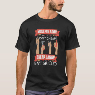 Qualifizierte Arbeitskräfte sind kein kostengünsti T-Shirt