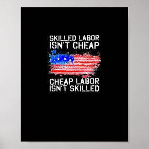 Qualifizierte Arbeitskräfte sind keine billige ame Poster