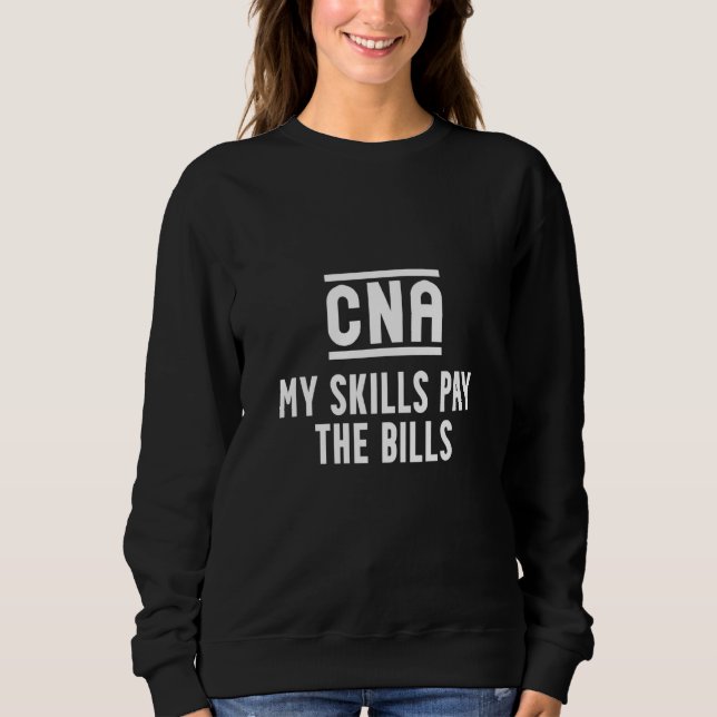 Qualifizierter Krankenpflegeassistent Sweatshirt (Vorderseite)