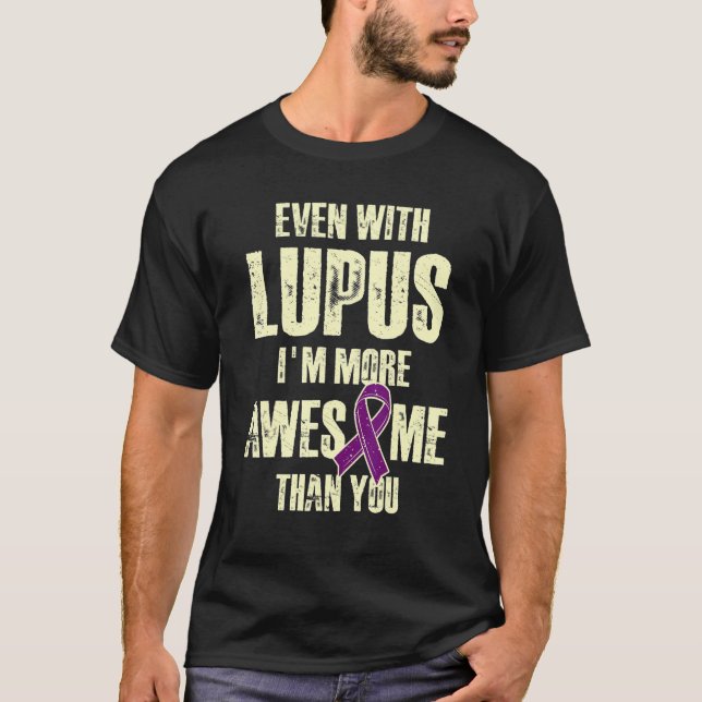 Qualifizierter Lupus-Überlebenskrieger 1 T-Shirt (Vorderseite)