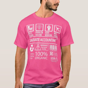 Qualifizierter MultiTasking-zertifizierter Job-Gif T-Shirt