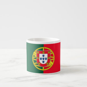 Qualität der portugiesischen Flagge Espressotasse