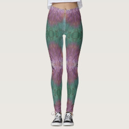 Qualität des Lavendels und der Aquamarinen grünen  Leggings