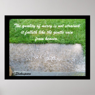 QUALITÄT DES QUALITÄTSdrucks Poster