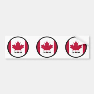 Qualität Kanadas Roundel Flagge Autoaufkleber