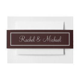 Qualität Lila und grau Einladungsbanderole