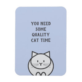 Qualitäts-Katzenzeit Magnet