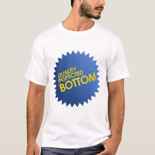 Qualitätsgeprüfter Boden T-Shirt