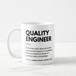 Qualitätsingenieur - Funny Definition Kaffeetasse