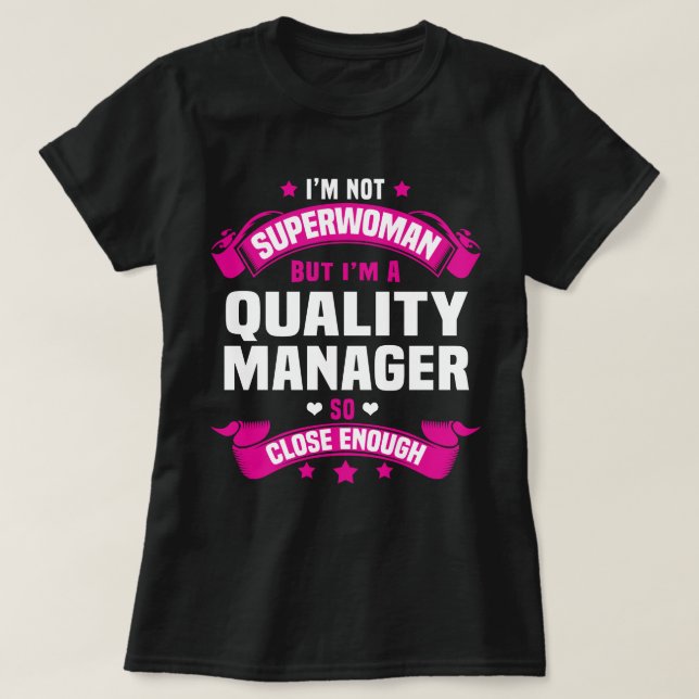 Qualitätsmanager T-Shirt (Design vorne)
