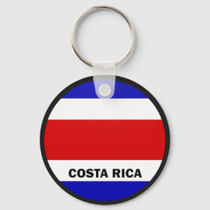 Qualitätsmarke Costa Rica Roundel Schlüsselanhänger
