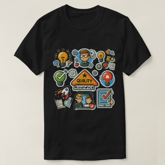 Qualitätssicherungsmanager T-Shirt (Design vorne)