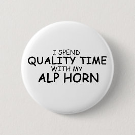 Qualitätszeit Alp Horn Button