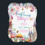 Quality Princess Fairy Daughter Birthday Fairycore Einladung<br><div class="desc">Whimsical Fairy Princess Birthday Party event item.</div>
