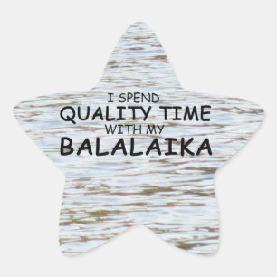 Quality Time Balalaika Star Sticker