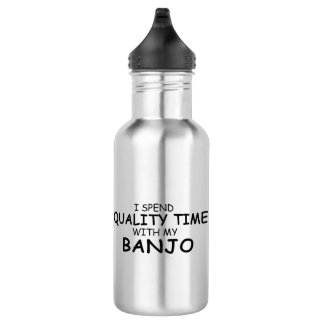 Quality Time Banjo Edelstahlflasche