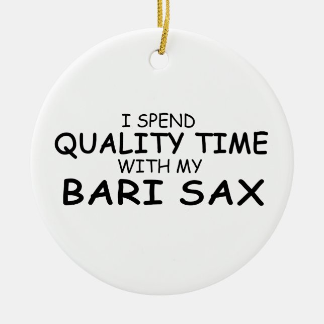Quality Time Bari Sax Keramikornament (Vorne)