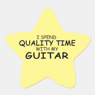 Quality Time Gitarre Star Sticker