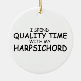 Quality Time Harpsichord Keramikornament