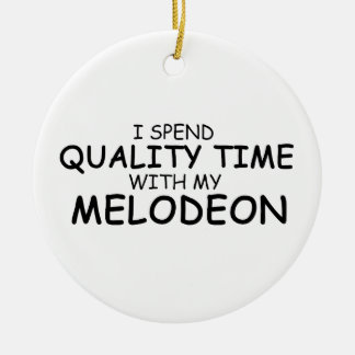 Quality Time Melodeon Keramikornament