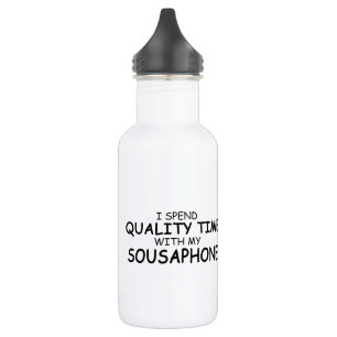 Quality Time Sousaphon Edelstahlflasche