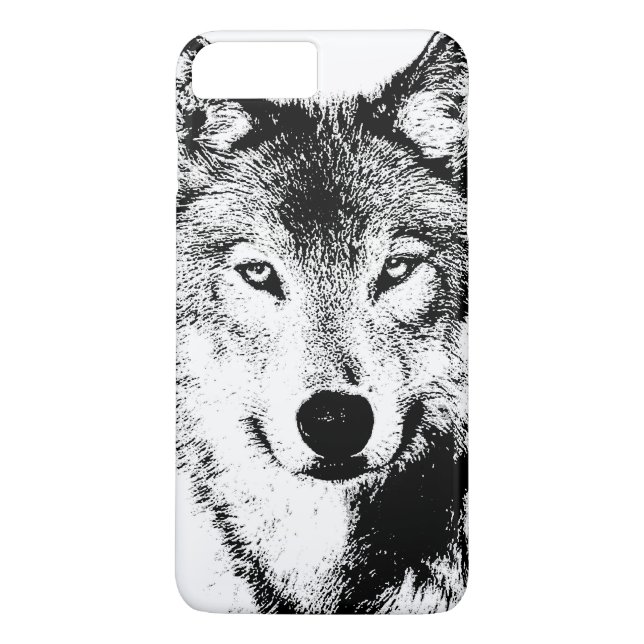 Quality Unique Wolf Artwork iPhone 7 Plus Fall Case-Mate iPhone Hülle (Rückseite)