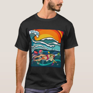 Qualle Dame T-Shirt