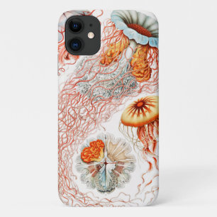 Qualle, Discomedusae von Ernst Haeckel Case-Mate iPhone Hülle