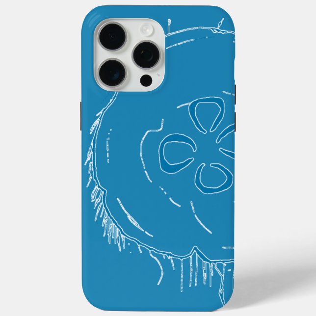 Qualle Mond Handyhülle Case-Mate iPhone Hülle (Rückseite)