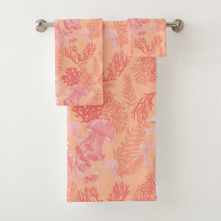 Qualle Peach Fuzz Badhandtuch Set