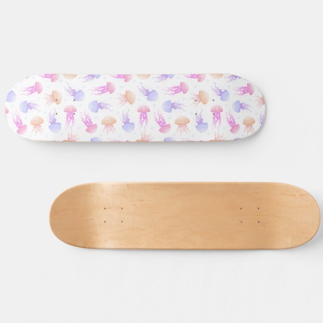 Qualle Skateboard (Horizontal)