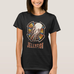 Qualle Vintage Klassisch Retro Tierliebe T-Shirt