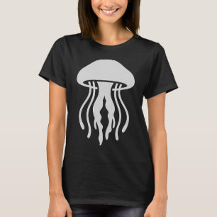 Qualle - weiß T-Shirt