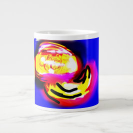 Qualle Welle  Jumbo-Tasse