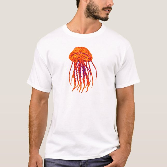 QUALLEN ANGEREDET T-Shirt (Vorderseite)