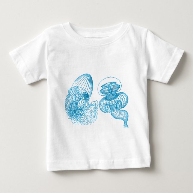 Quallen Baby T-shirt (Vorderseite)