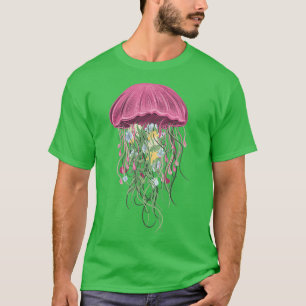Quallen Blume schön Blumenstrauß T-Shirt