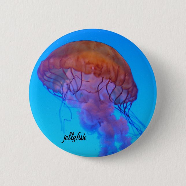 Quallen Button (Vorderseite)